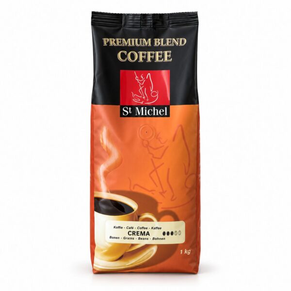Café CREMA 80 % Arabica 1 000 g en grains