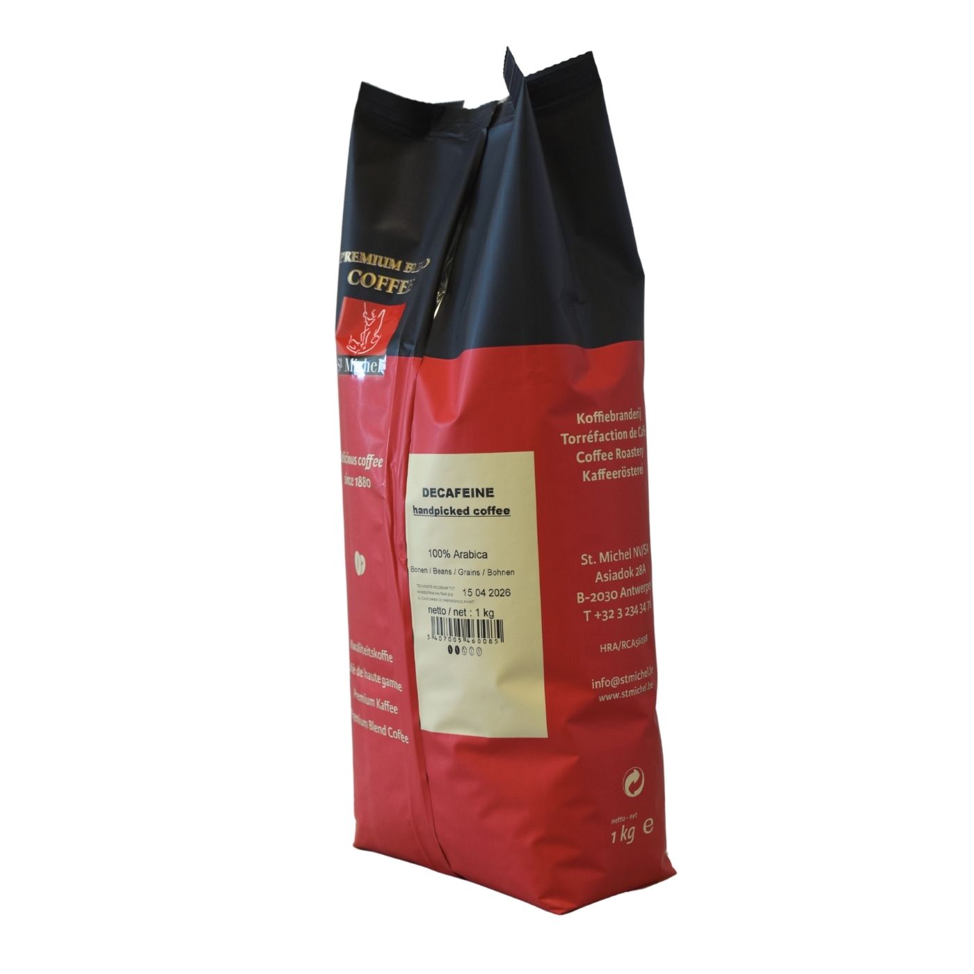 Koffie St Michel Deca koffiebonen 6x1kg 100% arabica
