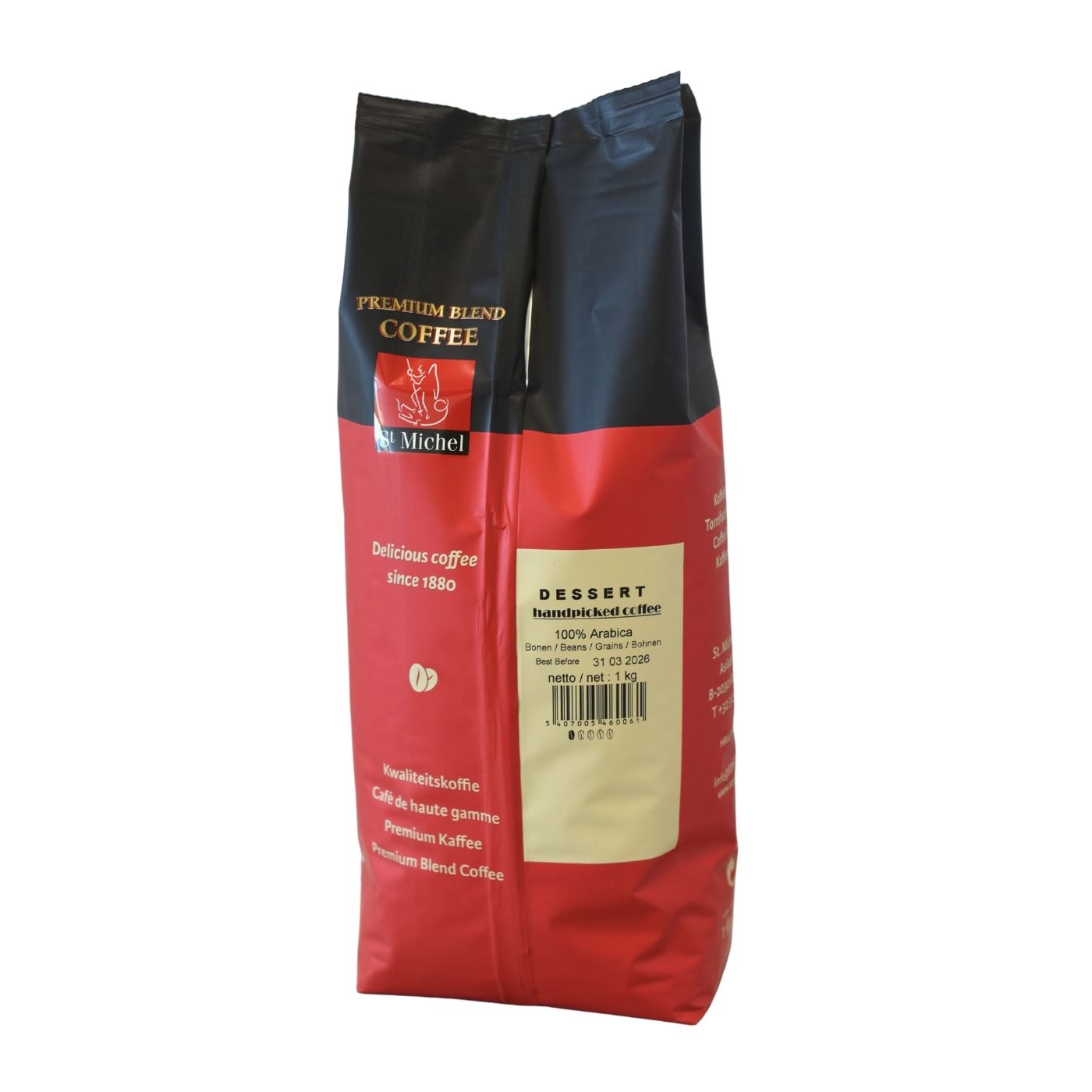 Koffie St Michel Dessert koffiebonen 1kg 100% arabica