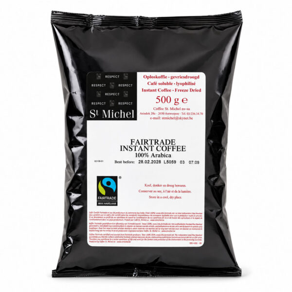 Oploskoffie RESPECT FAIRTRADE 100% Arabica 10 x 500g
